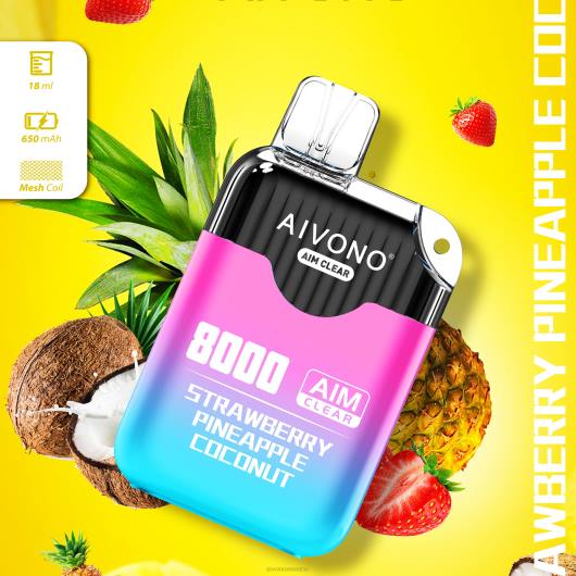 fresa piña coco Aivono AIM CLEAR 8000 TRF4207 | Aivono México